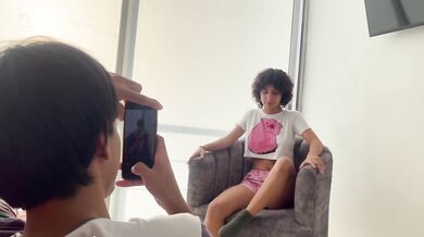 My stepsister is asking me for a couple of photos