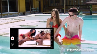 Private com - Horny Anya Krey &amp; Latina Scarlett Share BBC!