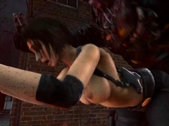 Jill becomes a sex toy for Zombies [VGamesRy]