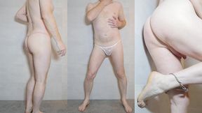 panties selection pose and strip