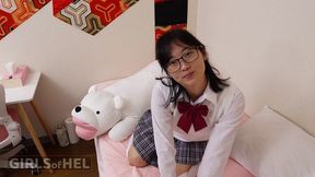 Naughty Asian College Girl - Masturbation, Real Orgasm