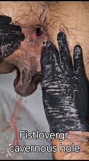 Captivating moment from "fistlovergr cavernous hole"