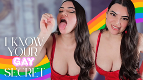 I Know Your Gay Secret – Cock Sucker Humiliation with Countess Wednesday – Bisexual Encouragement, Make Me Bi, Mind Fuck, Verbal Humiliation MP4 1080p