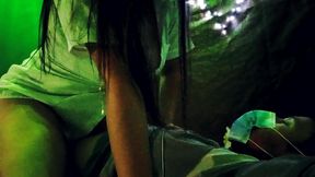 Very Friendly and Pleasant! My Teacher Invited Me to a Romantic Evening and Then I Ridden on His Penis Very Slowly