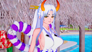 Fucking Yamato from One Piece Until Creampie - Anime Hentai 3d Uncensored