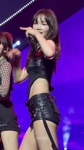 K-pop performance on stage