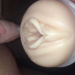 Fat Sissy Pig Creampies Fleshlight After 2 Weeks Of Chastity