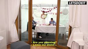 Stepmom Cindy Shine Fucks Stepson During Wedding Reception - LETSDOEIT