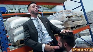 Jizz Flows from the Holes of Muscle Homosexuals as they Rtesquely Fuck Each Other's Asses