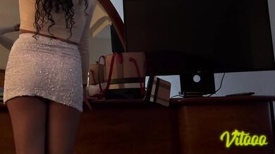 My girlfriend loves fucking me in her high heels
