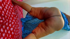 Muslim Arabian Big Ass BBW Hot Maid After Work Show her Big Ass For Get Fucked From Boss