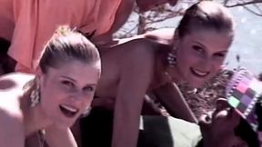 sandrine & christelle, orgy on the cliff