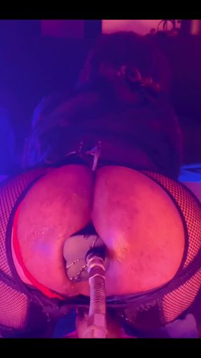 Femboy Fart Fucked on Butt Machine