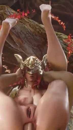 Malenia Fucked in Full Anal Nelson Position by the Player - 60 Fps HD Elden Ring Porn