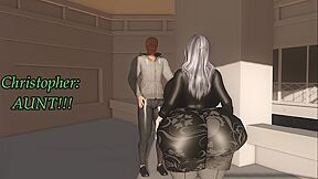 The Huge Dark Bully Of Justice Comes In Small Appearance - Preview 2 Visit Patreon.com/milfandbbc