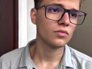 Balkan Blondie Twink Slut Serves Two Tops Raw