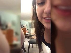 licking her friends ass on periscope
