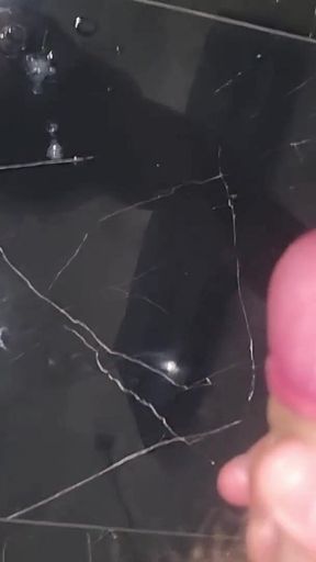 Spreadeagle - Italian Stud Jerks His Big Cock with Very Intense Cumshot