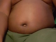 Chubby Pup Guzzles Some Gainer Shake