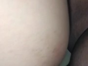 Primer plano de mi panochita y mi culito comiendo verga riquísimo🥵🥵