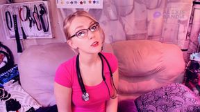 Sensual nurse edging session with JOI countdowns asmr