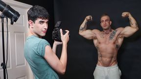 Cute Boy Tempt Muscly Guy With Hefty Muscles Total Video Rob Quin, Davin Heavy - SayUncle