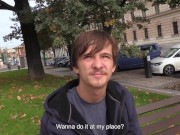 BIGSTR - He Gets So Horny And Goes Down At the Street To Find A Sexy Twink To Take His Big Dick