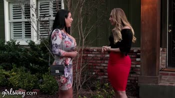 Angela White and AJ Applegate's Steamy Post-Breakup Lesbian Encounter