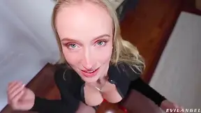 Scarlet Chases Blonde Action By Secret Crush