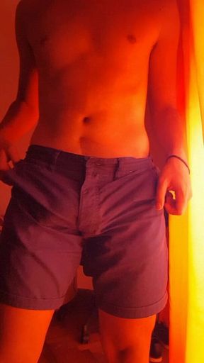 Huge cock striptease