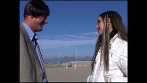 Beautiful Trans MILFs with Huge Tits Suck a Big Vintage Cock in the Woods That Cums in Their Mouth