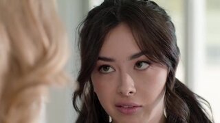 Stepmoms in control in a threesome with lots of licking