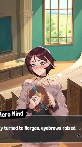 Femboy Futa House Futanari Hentai Game Ep.8 My Roomate Sucked Me in the University Glory Hole!