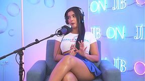 MILF Lina Henao squirts and fucks a stranger until she cums hard!