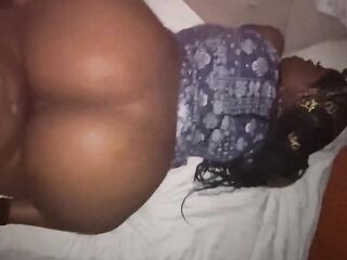 Large BootyPrettyPussyEbony Takes BBC