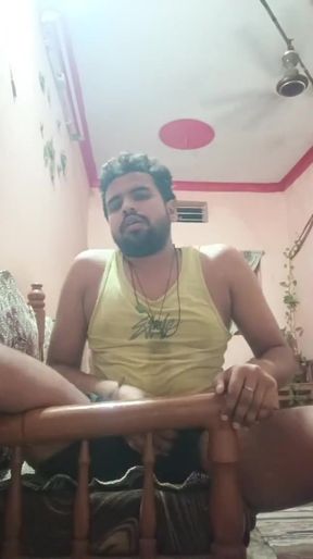 Captivating moment from &quot;Ismaatdeva watching Deep long lasting fucking hard video with full feel of Hornyer&quot;