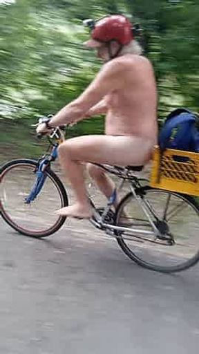 the naked cyclist