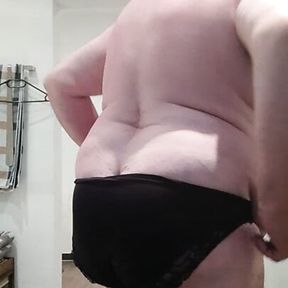 Wifes black panty