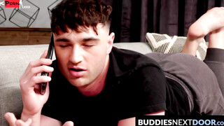 Buddys-nextdoor.com Anal Threesome with Hunks Julian & Mike" or "3way anal sex adventure between buddies next door!