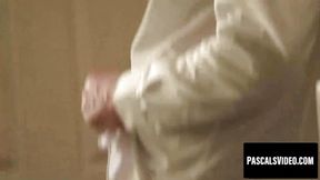 Blonde MILF Brittany Bardot rides Pascal's big dick in hardcore mounted