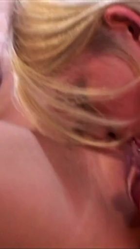 Slutty lesbians engage in sexual activity with large pink genitalia and have ecstasy on a shabby, rustic bed.   Clip 3