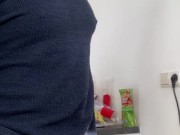 Just a few strokes of my hard, erect boner.