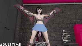 3D Animation Uncensored - Hentai Mom MILF Prof Torturing Students in BDSM Class