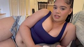 Big Booty Black Step-Sister Gets Naughty in Truth or Dare - Archer Ali & Danny Dirt Fuck Her Raw