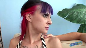 Busty MILF seduces her step daughter and please each other in 69 position