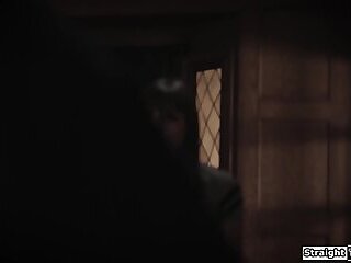 Stepparents fuck a swapped stepdaughter