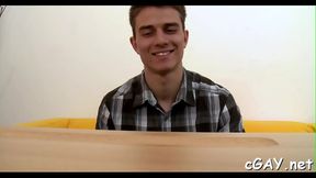Hunky Straight Guy Tries Hardcore Anal and Oral Pleasure