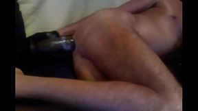 retro video of me. fat dildo hole play