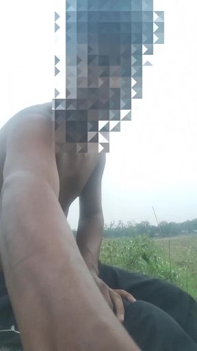 Outdoor Roadside Gay Men Masturbation Sex Video