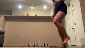 Giantess Ava vs Claytown pt.1